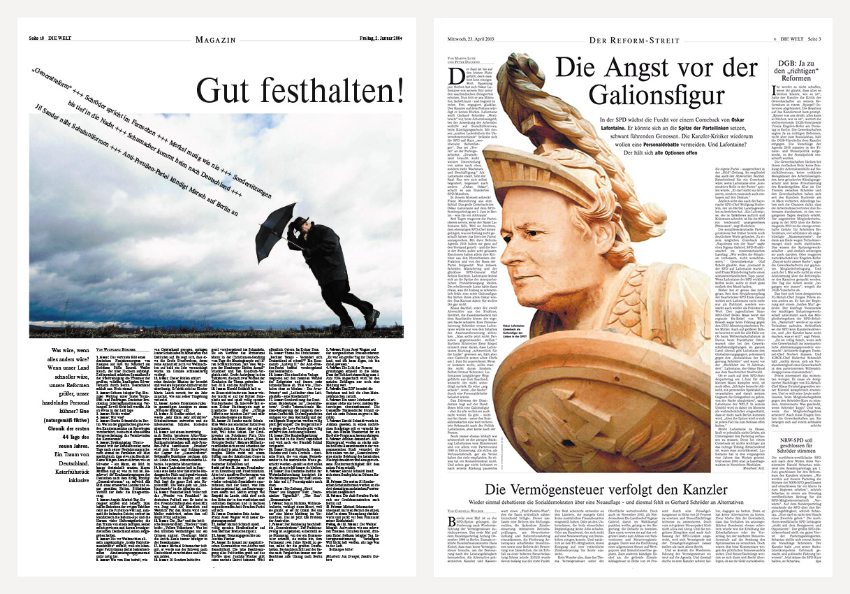 Zeitungsdesign WELT 06